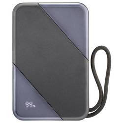 VOLTCRAFT VC-PBP2535CB powerbanka Li-Ion, 10000 mAh, Power Delivery 3.0, černá, Indikátor stavu