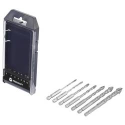 TOOLCRAFT TO-10312161 tvrdý kov, ocel Sada vrták 3 mm, 4 mm, 5 mm, 6 mm, 8 mm, 10 mm, 12 mm Celková délka 155 mm tvrzeno 1 ks
