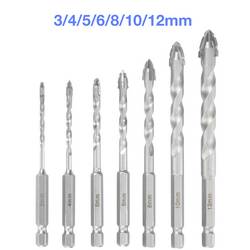 TOOLCRAFT TO-10312161 tvrdý kov, ocel Sada vrták 3 mm, 4 mm, 5 mm, 6 mm, 8 mm, 10 mm, 12 mm Celková délka 155 mm tvrzeno 1 ks