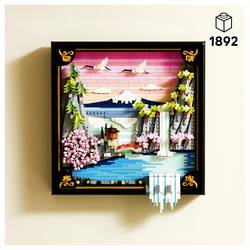 31218 LEGO® ART Japonská krajina třešňového květu (31218); nástěnné kuny