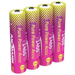 Ansmann Li-Ion Akku Micro AAA Typ 1400 (min. 1250 mAh) sada akumulátorů Li-Ion 1250 mAh 1.5 V 1 ks