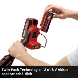Einhell Professional GP-CT 36/35 Li BL-Solo Akku-Rasentrimmer akumulátor Akumulátorová strunová sekačka bez nabíječky, bez akumulátoru 36 V šířka sekání: 35 cm