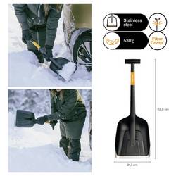 Fiskars 1079857 lopata na sníh 21.7 cm ocel