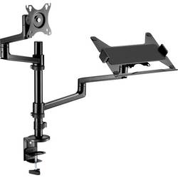 ICY BOX IB-MS622-T Monitorständer für einen Monitor bis 32 und ein Notebook bis 17,3 rameno na monitory 1 Displej: (s) 81,3 cm (32) černá nakláněcí