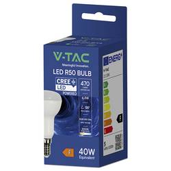V-TAC 211386 LED Energetická třída (EEK2021) F (A - G) E14 4.8 W = 40 W teplá bílá 1 ks