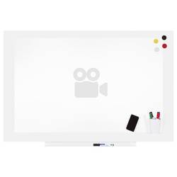Rocada bílá popisovací tabule 6420MATT (š x v) 115 cm x 75 cm Signální bílá (RAL 9003) plastový vč. odkládací misky , formát na šířku nebo na výšku