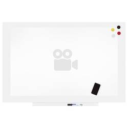 Rocada bílá popisovací tabule 6420MATT (š x v) 115 cm x 75 cm Signální bílá (RAL 9003) plastový vč. odkládací misky , formát na šířku nebo na výšku