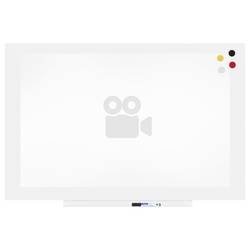 Rocada bílá popisovací tabule 6420MATT (š x v) 115 cm x 75 cm Signální bílá (RAL 9003) plastový vč. odkládací misky , formát na šířku nebo na výšku