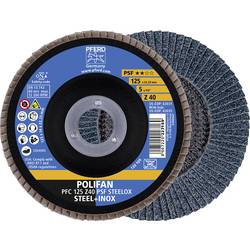 PFERD TOOLS 69398192 PFC 125 Z 40 PSF STEELOX vějířovitý brusný kotouč Průměr 125 mm Zrnitost 40 5 ks