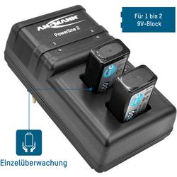 Ansmann Powerline 2 nabíječka 9 V akumulátorů NiCd, NiMH 9 V
