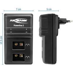 Ansmann Powerline 2 nabíječka 9 V akumulátorů NiCd, NiMH 9 V