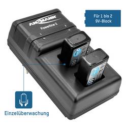 Ansmann Powerline 2 nabíječka 9 V akumulátorů NiCd, NiMH 9 V