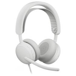 Logitech LOGI Zone Wired 2 for Business Headset otevřená (On Ear) bílá