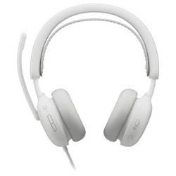 Logitech LOGI Zone Wired 2 for Business Headset otevřená (On Ear) bílá