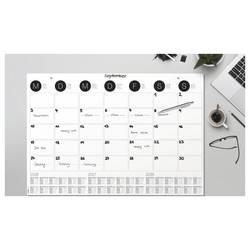 Sigel H6550 psací podložka měsíční plán 2026, 2027, 2028 bílá, černá (š x v) 59.5 cm x 41 cm 12 listů 1 ks