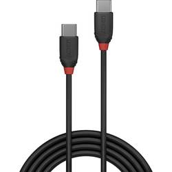 LINDY USB kabel USB 3.2 Gen2x2 USB-C ® zástrčka, USB-C ® zástrčka 1.50 m černá oboustranně zapojitelná zástrčka 36907