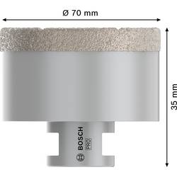 Bosch Accessories Bosch Power Tools 2608587132 diamantový vrták pro vrtání za sucha 70 mm diamantová vrstva 1 ks