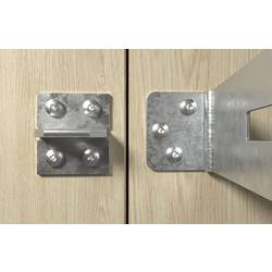 Fischer 670646 Power-Fast II šrouby do dřevotřísky 5 mm 70 mm T profil ocel galvanizováno zinkem 100 ks