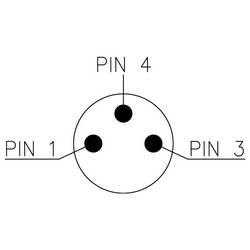 TRU COMPONENTS Vestavná zástrčka pro čidlo/aktuátor, TC-13751920, piny: 3, 1 ks