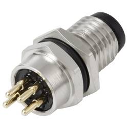 TRU COMPONENTS Vestavná zástrčka pro čidlo/aktuátor, TC-13751924, piny: 4, 1 ks
