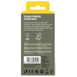 Aqiila Cablebird CS22 Kabel USB-C USB 2.0 Apple Lightning konektor 2.00 m bílá AQCBPBIC4SI843