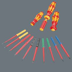 Wera Kraftform Kompakt VDE 67 i TX 9 x 157 mm TIE pro elektrotechniky TORX výměnné bity s rukojetí 157 mm
