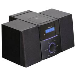 Denver MCA-240 stereo systém AUX, CD, FM, funkce alarmu, vč. dálkového ovládání 2 x 20 W černá