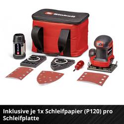 Einhell Power X-Change TE-OS 18/113 3X Li - Solo akumulátorová delta bruska, bez akumulátoru, bez nabíječky, taška, vč. příslušenství, 18 V, 4460730