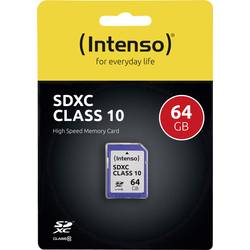 Intenso 3411490 paměťová karta SDXC 64 GB Class 10