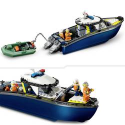 60456 LEGO® CITY Pronásledovací lov v policejním člunu