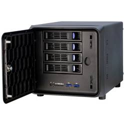 Inter-Tech SC-4100 benchtable PC skříň černá 1 předinstalovaný ventilátor