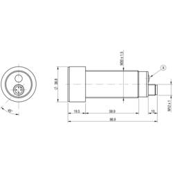 MD Micro Detectors UT2F/G7-0ESY ultrazvukový senzor, UT2F/G7-0ESY, 10 - 30 V/DC, 1 ks