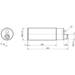 MD Micro Detectors UT1B/G7-0ESY ultrazvukový senzor, UT1B/G7-0ESY, 10 - 30 V/DC, 1 ks