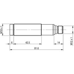 MD Micro Detectors FAI5/BP-0E optický senzor, FAI5/BP-0E, 10 - 30 V/DC, 1 ks