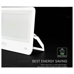 V-TAC VT-44003 242146 LED reflektor Energetická třída (EEK2021): D (A - G) 300 W Barvy světla (LED svítidlo): přírodní bílá