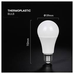 V-TAC 2173506 LED Energetická třída (EEK2021) F (A - G) E27 10.5 W = 75 W 1 ks