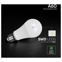 V-TAC 2173506 LED Energetická třída (EEK2021) F (A - G) E27 10.5 W = 75 W 1 ks