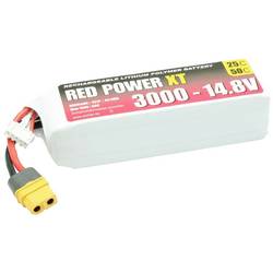 Red Power 15426 akupack Li-Pol (modelářství), 14.8 V, 3000 mAh, články 4, Softcase, XT60