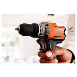 Black & Decker aku vrtací šroubovák, 18 V, 2.0 Ah Li-Ion vč. 2x aku, vč. nabíječky, BCD382D2XK-QW