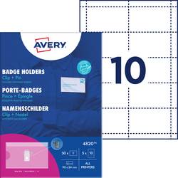 Avery-Zweckform 4820 štítek se jménem (š x v) 90 mm x 54 mm 50 ks