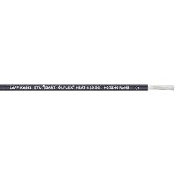 LAPP 1242001/500 lanko/ licna, ÖLFLEX® HEAT 125 SC, 1 x 35 mm², černá, 500 m