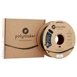 Polymaker PA17001 HT-PLA vlákno pro 3D tiskárny PLA plast, HT PLA Odolnost vůči vysokým teplotám, Filament pro vysokorychlostní 3D tisk 1.75 mm 1000 černá,