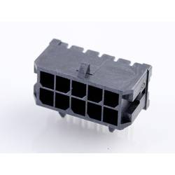 Molex vestavná pinová lišta (standardní) 10, rozteč 3 mm, 430451000, 1 ks Tray