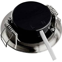Heitronic 500668 DL7202 LED vestavné svítidlo, LED, pevně vestavěné LED, 5 W, niklová