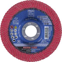 PFERD TOOLS 67689066 Co Sgp Curve Steelox vějířovitý brusný kotouč Průměr 125 mm Ø otvoru 22.23 mm Zrnitost 60 10 ks