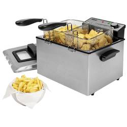 Princess 185000 fritéza se studenou zónou 5 l 3270 W černá, stříbrná (matná)