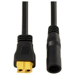 DC zásuvka 2,1/5,5 mm pro XT60 kabel, 0,5 m TC-13619292 černá TRU COMPONENTS Množství: 1 ks