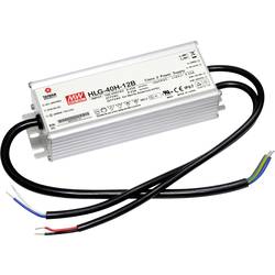 MEAN WELL HLG-40H-12B LED driver, napájecí zdroj pro LED konstantní napětí, konstantní proud 39 W 3.33 A 7.2 - 12 V/DC stmívatelný, PFC spínací obvod , ochrana