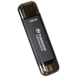 Transcend ESD310C 256 GB, externí SSD disk, USB 3.2 (Gen 2) , USB-C®, černá