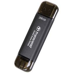 Transcend ESD310C 256 GB, externí SSD disk, USB 3.2 (Gen 2) , USB-C®, černá